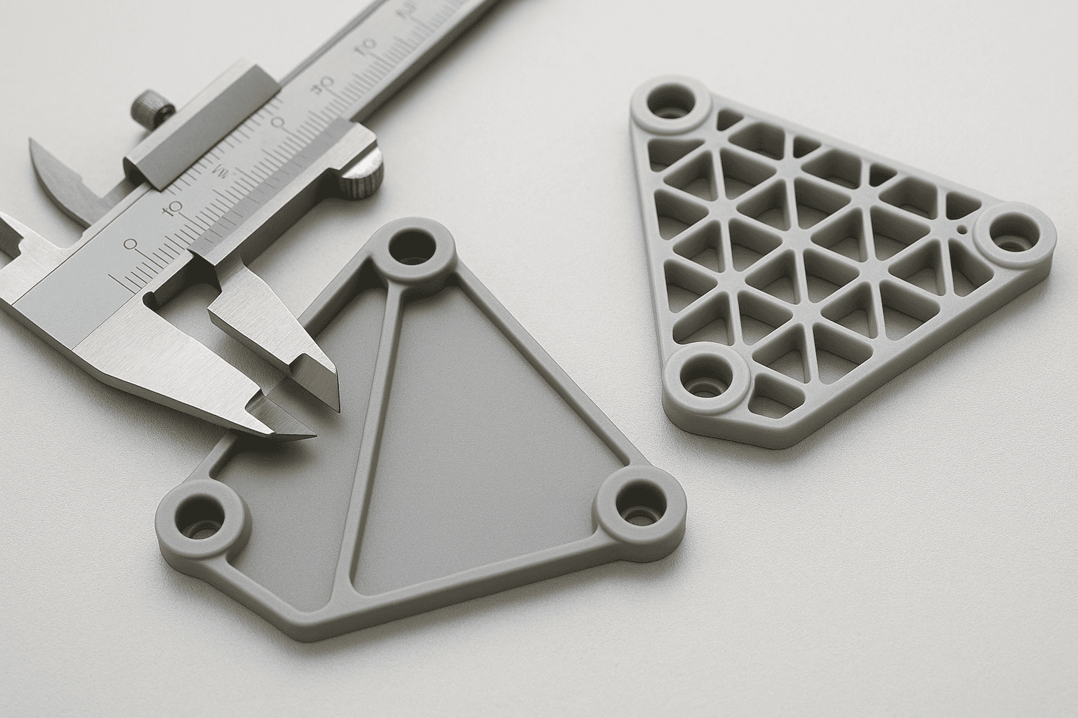 How to reduce part weight without losing strength in injection moulding