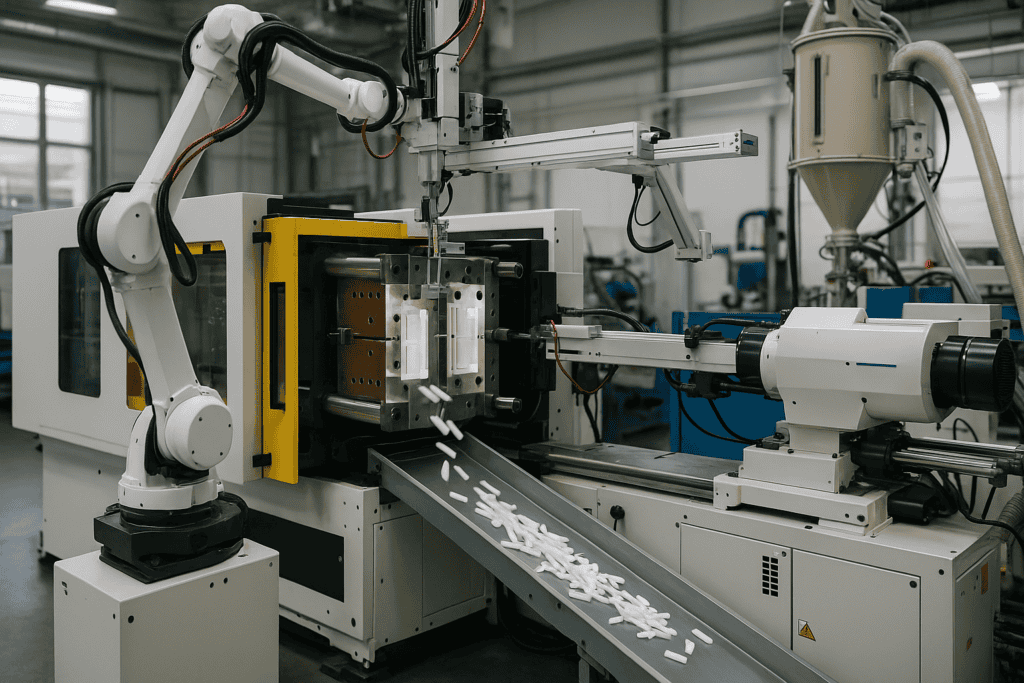 Injection moulding Production Speed and Automation