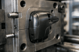 Parting lines in injection moulding
