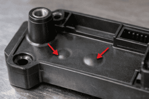 Sink Marks in Injection moulding