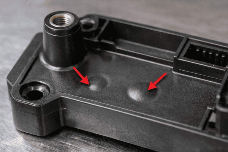 Sink Marks in Injection moulding